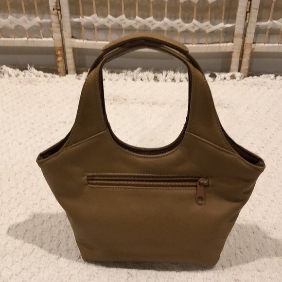 Smartlyte Tan Vintage Handbag Purse - Picture 2 of 14